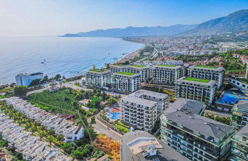 شقق حديثة مع مسابح خاصة في ألانيا كارجيجاك 7