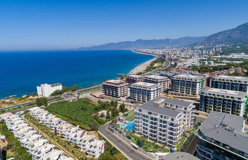 Modern Apartments with Swimming Pools in Alanya Kargicak 1