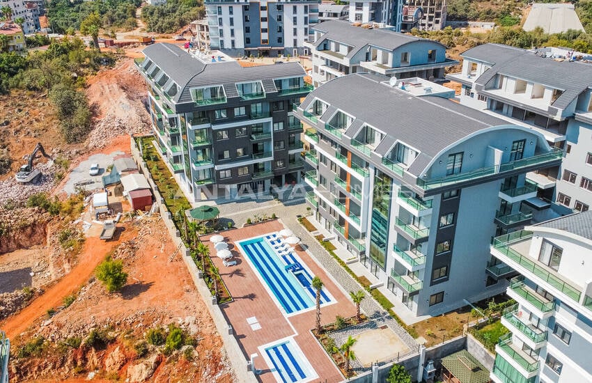 Appartements D'investissement Près De L'autoroute Alanya Oba