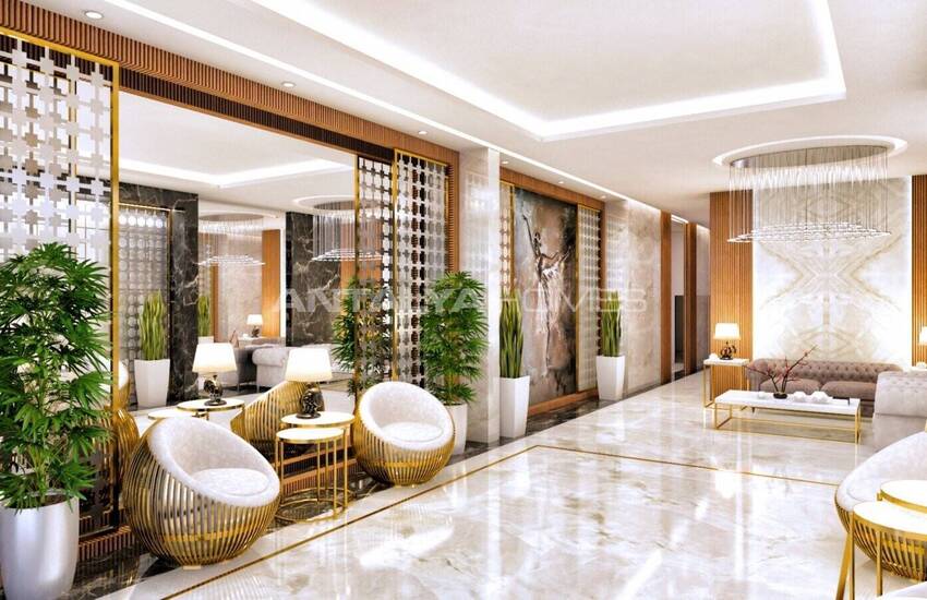 Modern Apartments in a Luxe Complex in Mahmutlar Alanya 11