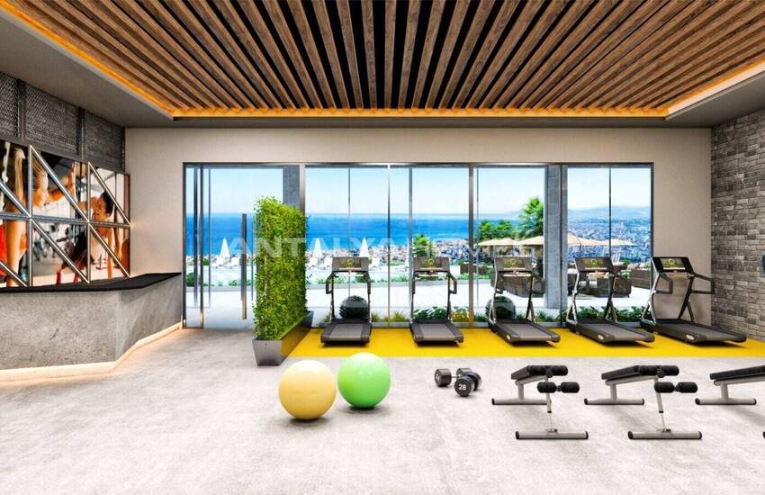 Modern Apartments in a Luxe Complex in Mahmutlar Alanya 15