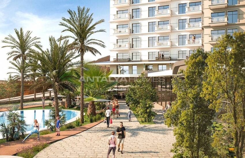 Alanya Mahmutlar’da Site İçerisinde Modern Daireler 4