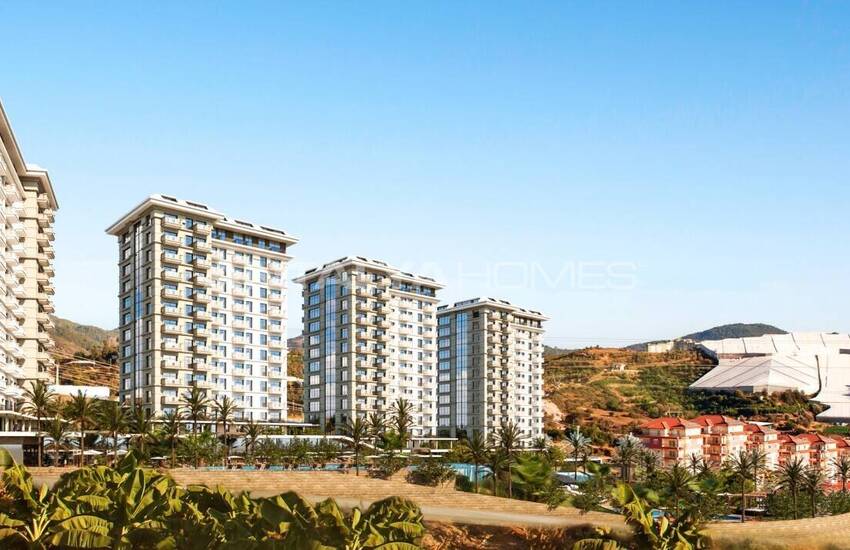 Modernes Appartements En Complexe De Luxe À Mahmutlar Alanya 16