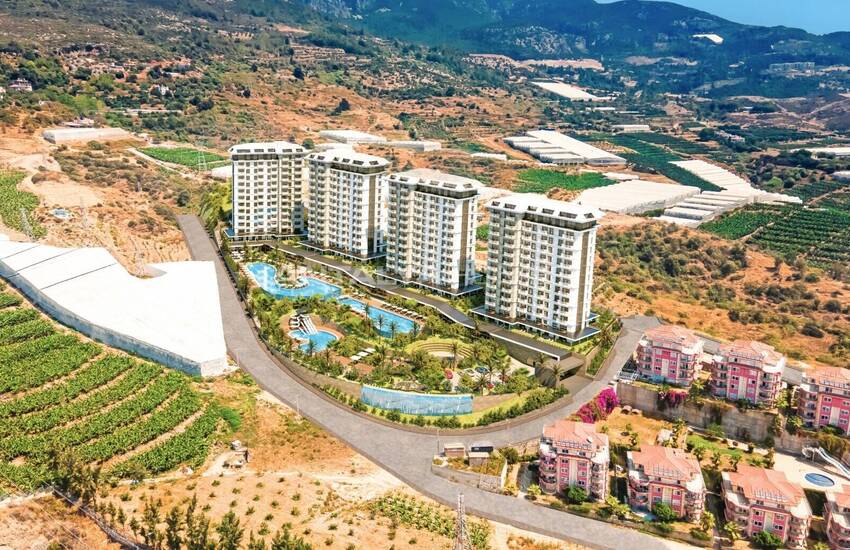 Modernes Appartements En Complexe De Luxe À Mahmutlar Alanya 17