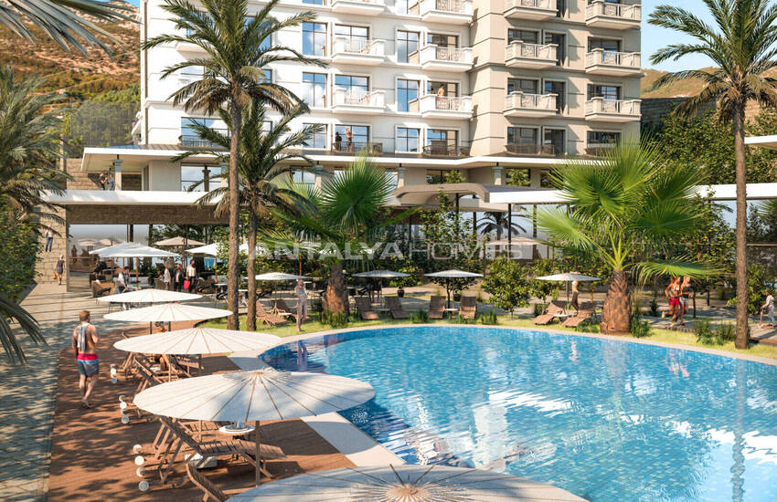 Modernes Appartements En Complexe De Luxe À Mahmutlar Alanya 5