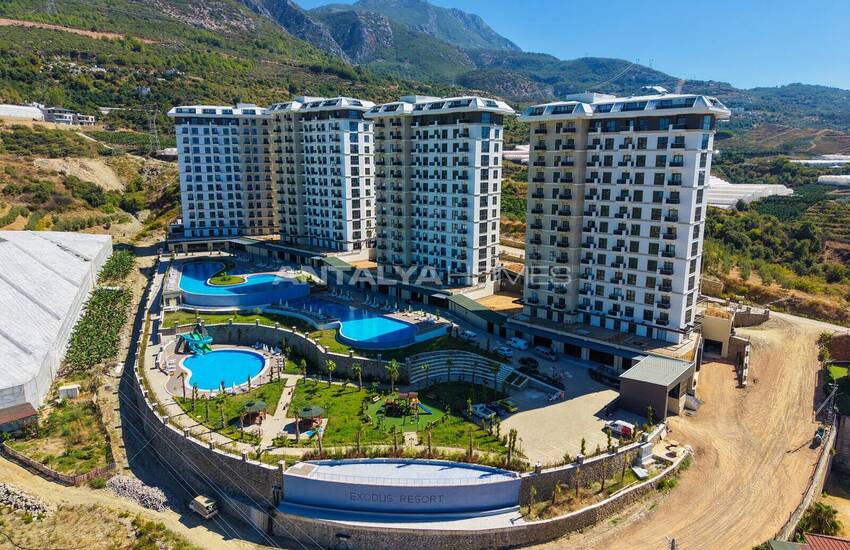 Moderna Lägenheter I Ett Lyxkomplex I Mahmutlar Alanya 1