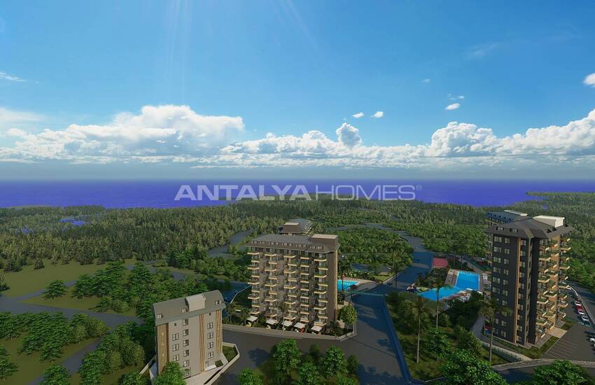 Brand New Luxury Apartments for Sale in Alanya Avsallar 3