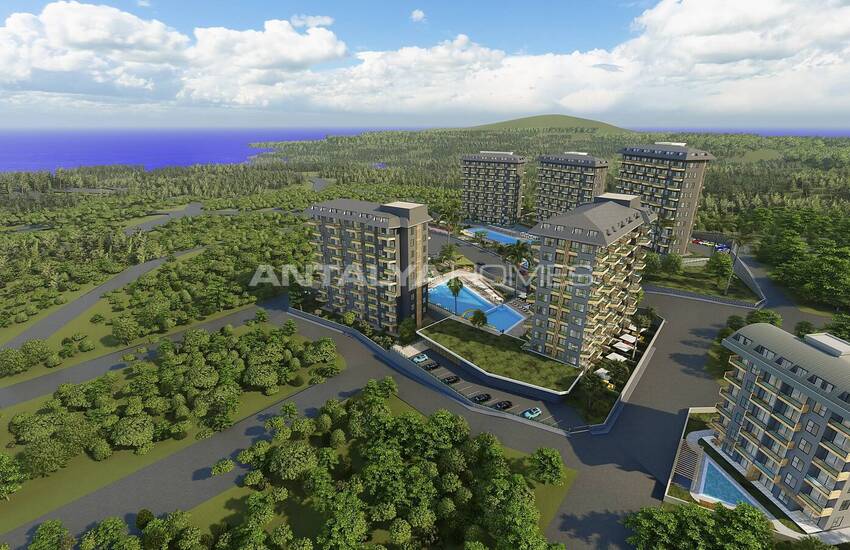 Brand New Luxury Apartments for Sale in Alanya Avsallar 7