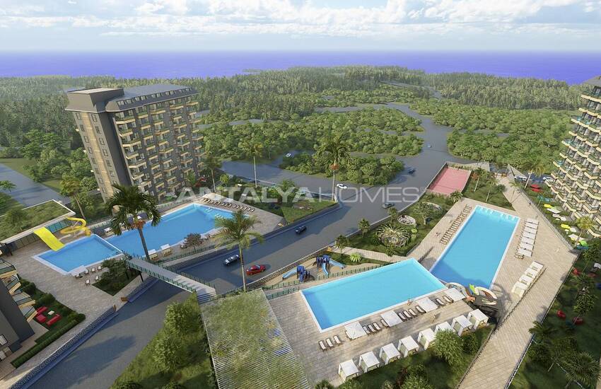 Brand New Luxury Apartments for Sale in Alanya Avsallar 9