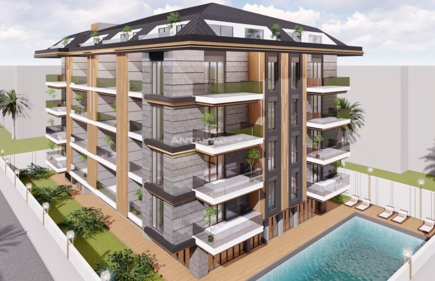 Deluxe Real Estate with Top Quality Materials in Alanya 1