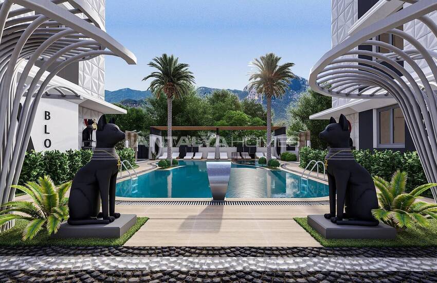 Квартиры в Махмутларе в Комплексе со Множеством Удобств 2