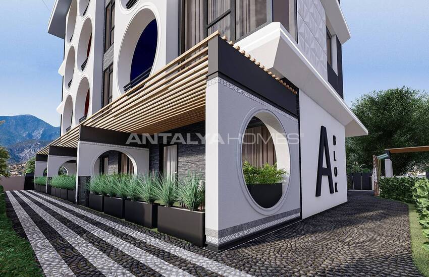 Квартиры в Махмутларе в Комплексе со Множеством Удобств 9