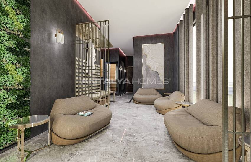 Квартиры в Махмутларе в Комплексе со Множеством Удобств 19