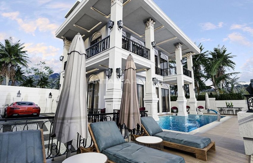 Italian Architectural Designed Villa with Sea View in Alanya 3