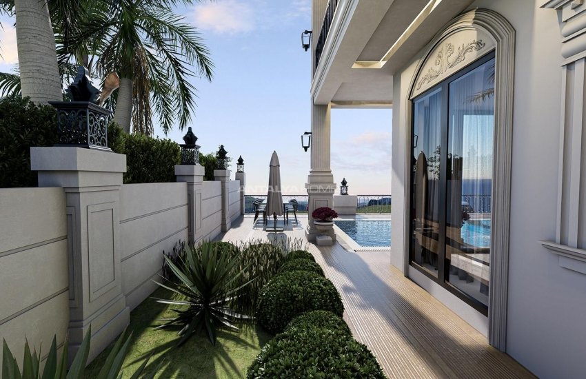 Italian Architectural Designed Villa with Sea View in Alanya 5