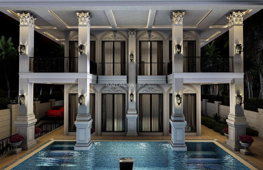 Italian Architectural Designed Villa with Sea View in Alanya 8