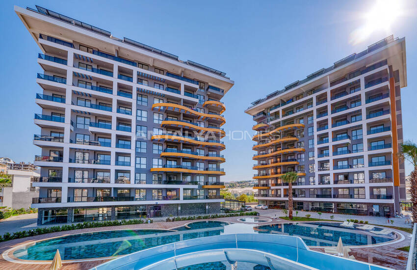 Luxe Appartementen In Een Wooncomplex In Alanya