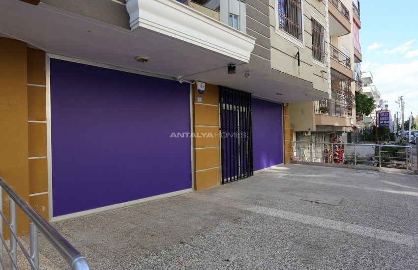 Shop with Rental Income Guarantee in Antalya City Center 1