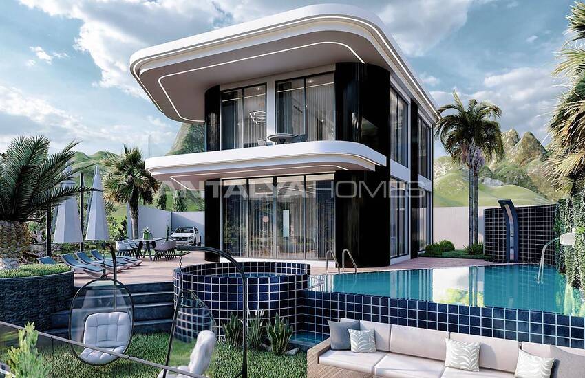 Deluxe Villas with Stunning Sea Views in Alanya Kargicak 1