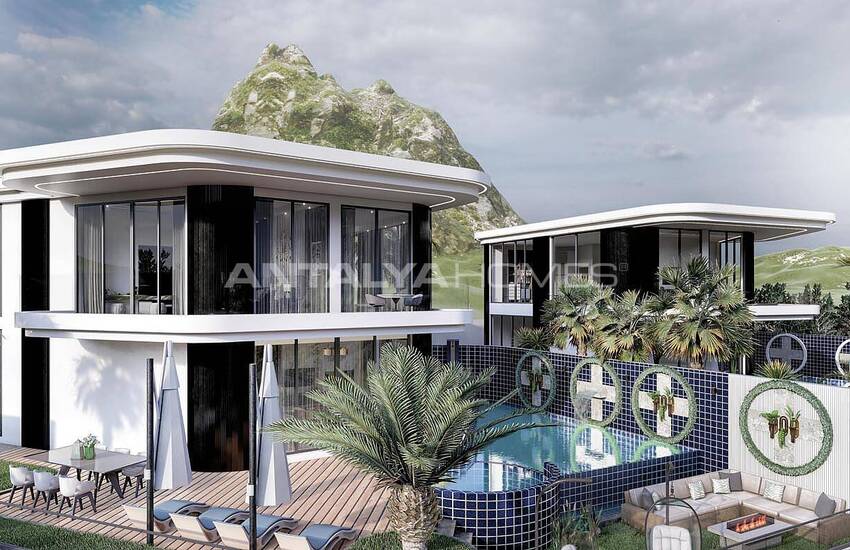 Deluxe Villas with Stunning Sea Views in Alanya Kargicak 2