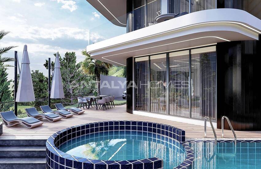 Deluxe Villas with Stunning Sea Views in Alanya Kargicak 3