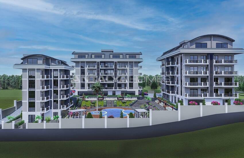 Alanya Oba'da Ayrıcalıklı Konumda Yatırımlık Daireler 1
