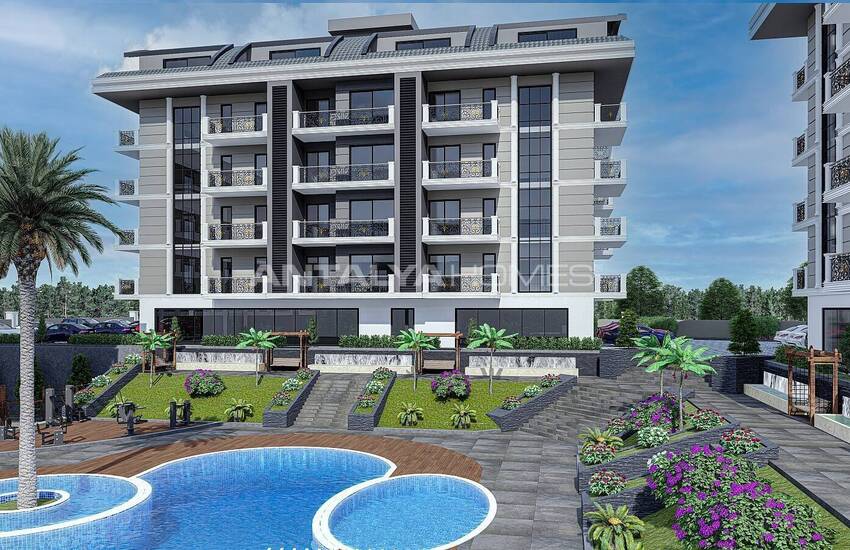 Alanya Oba'da Ayrıcalıklı Konumda Yatırımlık Daireler 4