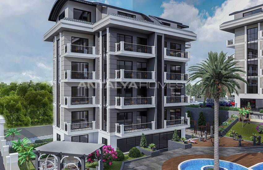 Alanya Oba'da Ayrıcalıklı Konumda Yatırımlık Daireler 7