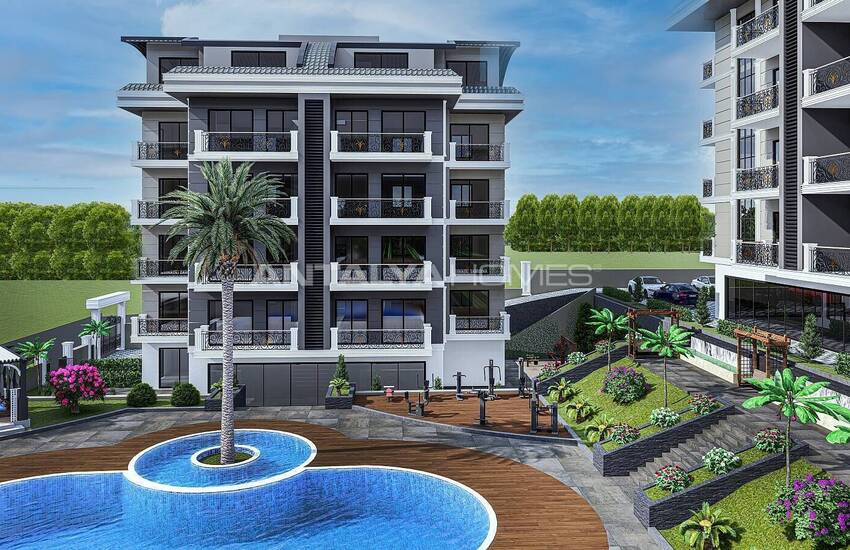 Alanya Oba'da Ayrıcalıklı Konumda Yatırımlık Daireler 8