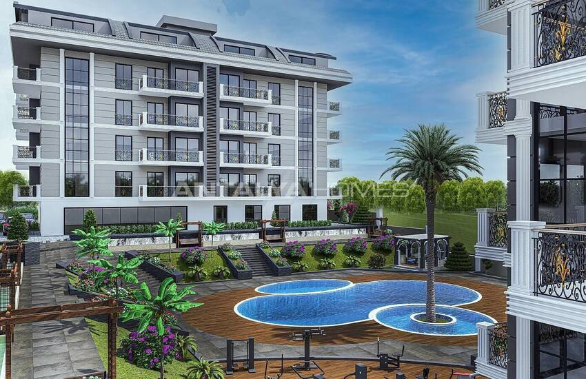 Alanya Oba'da Ayrıcalıklı Konumda Yatırımlık Daireler 9