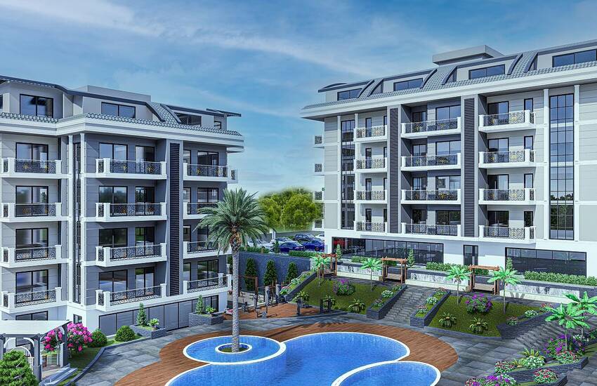 Well-located Luxury Apartments for Investment in Oba Alanya