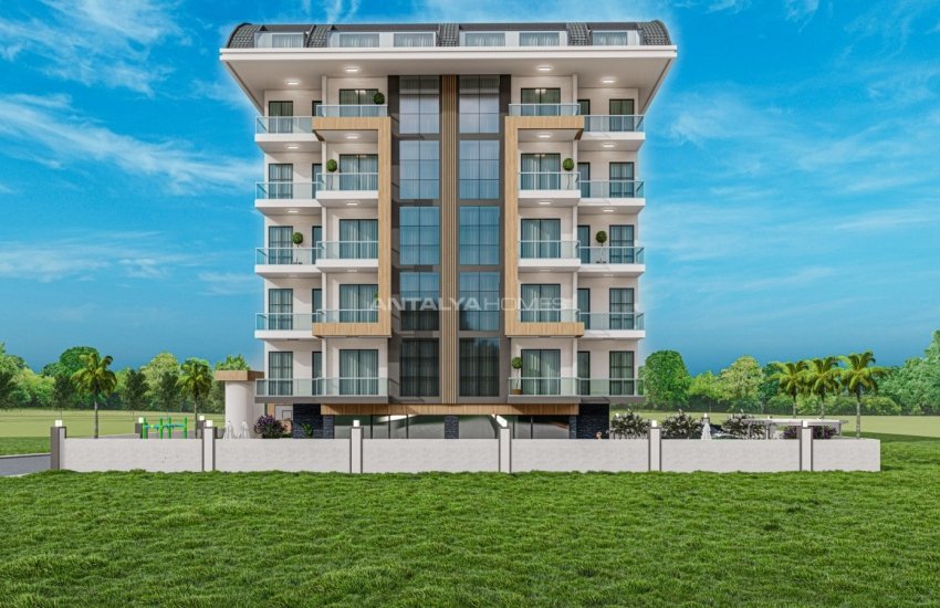 Alanya'da Denize Yakın Sosyal Olanaklara Sahip Lüks Daireler 11