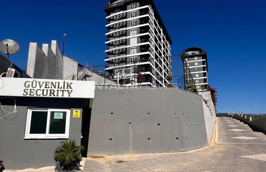 Квартиры в Алании, Авсаллар в комплексе с частным пляжем 8