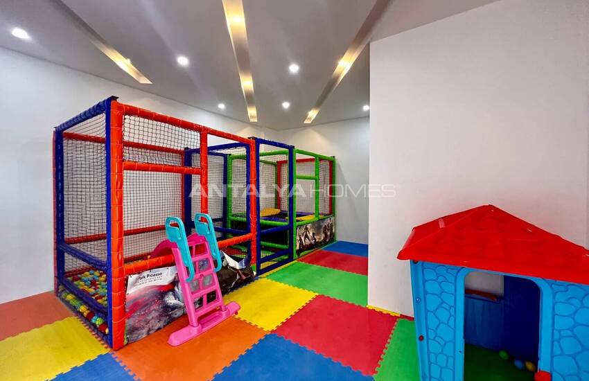 Квартиры в Алании, Авсаллар в комплексе с частным пляжем 17