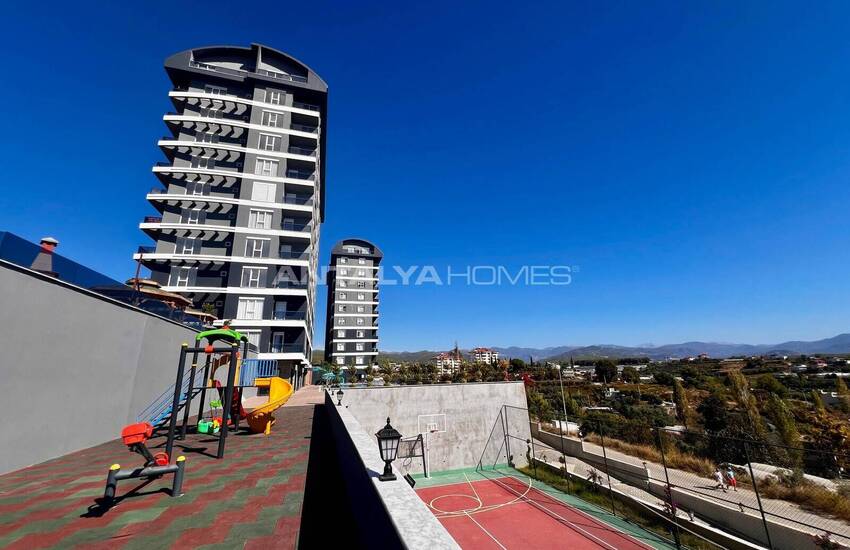 Квартиры в Алании, Авсаллар в комплексе с частным пляжем 7