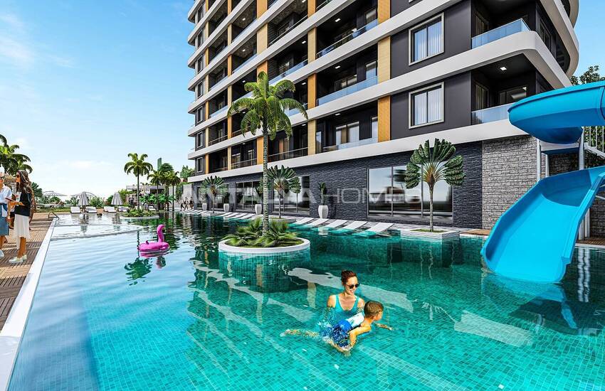 Sea View Flats in Alanya Avsallar in a 5Star Luxury Complex