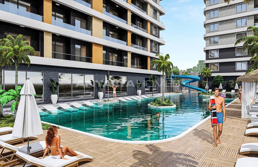 Sea View Flats in Alanya Avsallar in a 5Star Luxury Complex