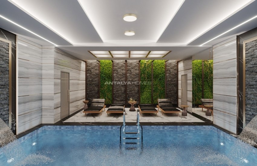 Brand New Alanya Properties with Swimming Pools in Mahmutlar 12