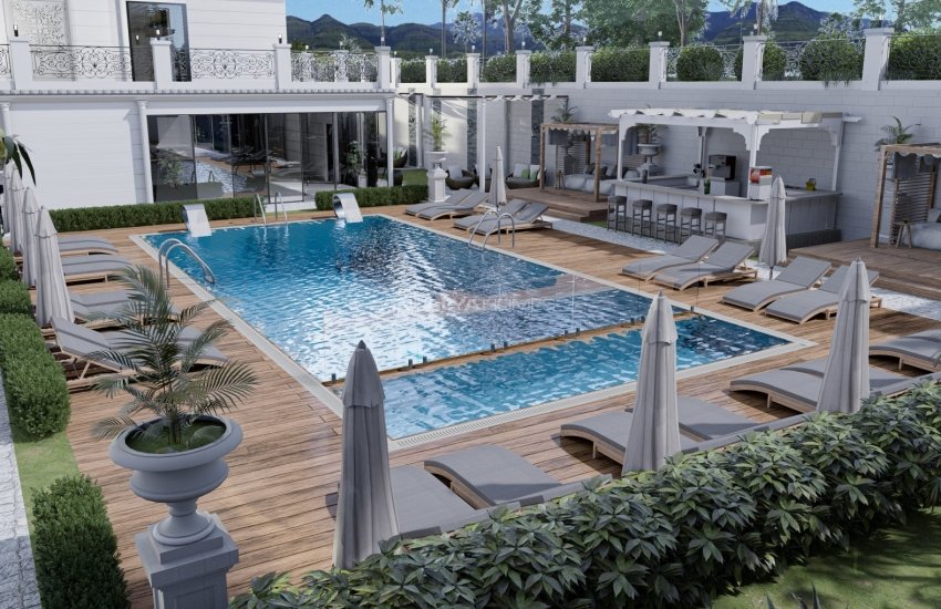 Brand New Alanya Properties with Swimming Pools in Mahmutlar 5