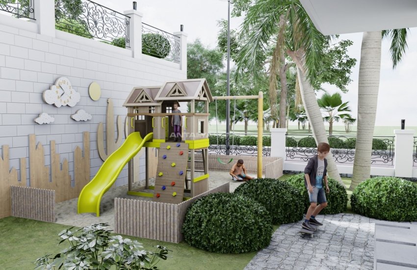 Brand New Alanya Properties with Swimming Pools in Mahmutlar 9