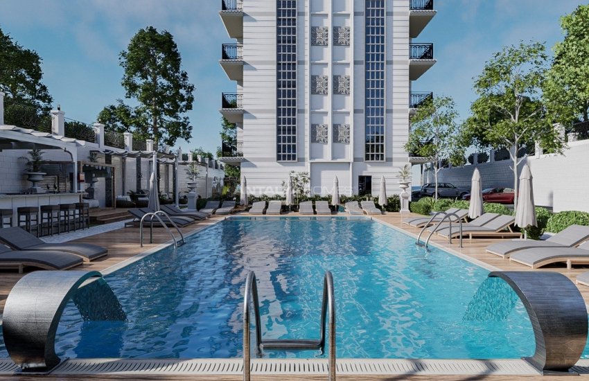 Brand New Alanya Properties with Swimming Pools in Mahmutlar 2