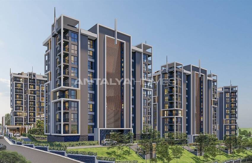 Appartementen In Een Complex Met Rijke Sociale Voorzieningen In Alanya 8