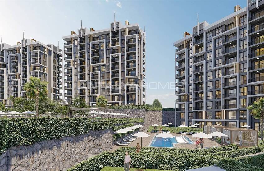Appartementen In Een Complex Met Rijke Sociale Voorzieningen In Alanya 11