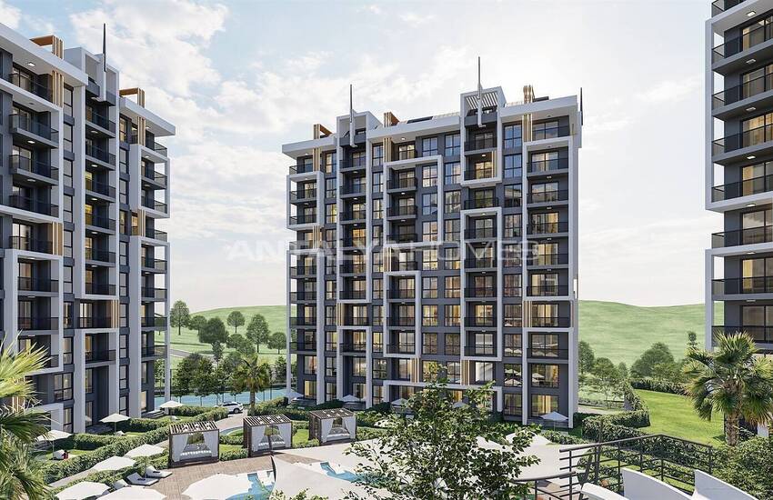 Appartementen In Een Complex Met Rijke Sociale Voorzieningen In Alanya 3