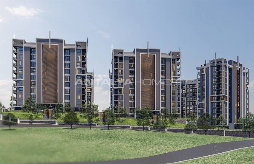 Appartementen In Een Complex Met Rijke Sociale Voorzieningen In Alanya 6
