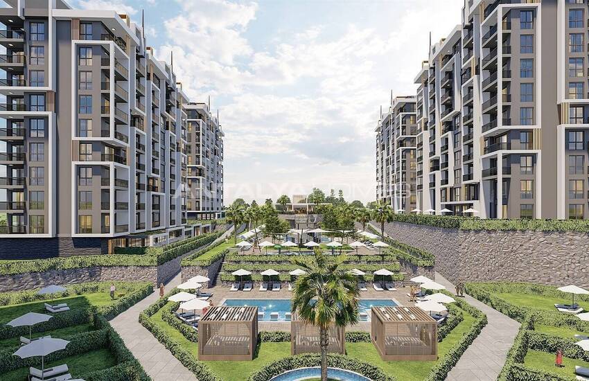 Appartementen In Een Complex Met Rijke Sociale Voorzieningen In Alanya 7