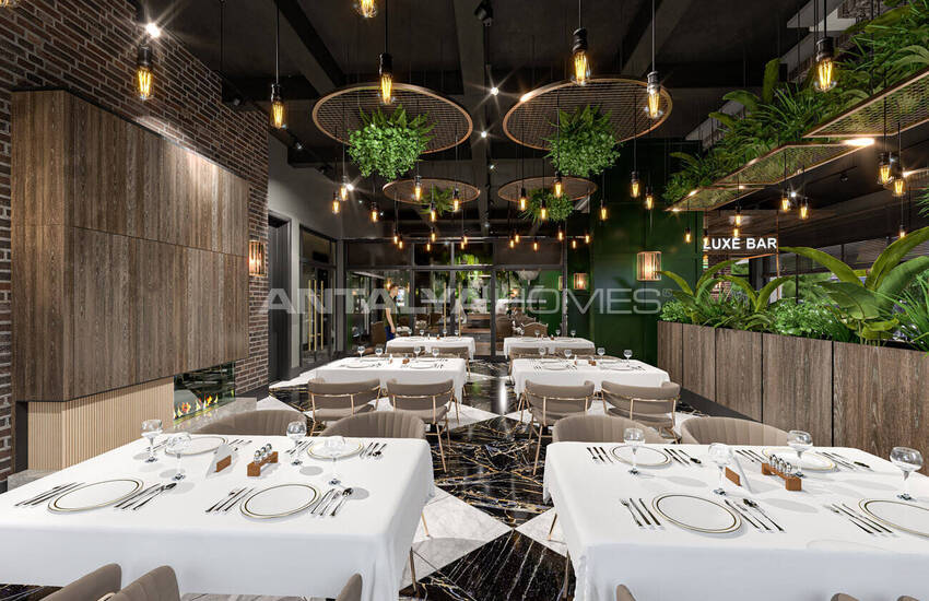 Appartementen In Een Complex Met Rijke Sociale Voorzieningen In Alanya 11