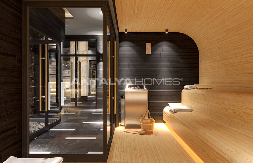 Appartementen In Een Complex Met Rijke Sociale Voorzieningen In Alanya 14