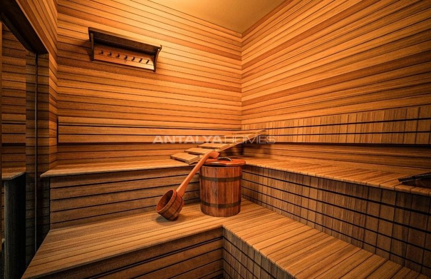 شقق بموقع جيد مطلة على البحر مع حوض سباحة في ألانيا 6