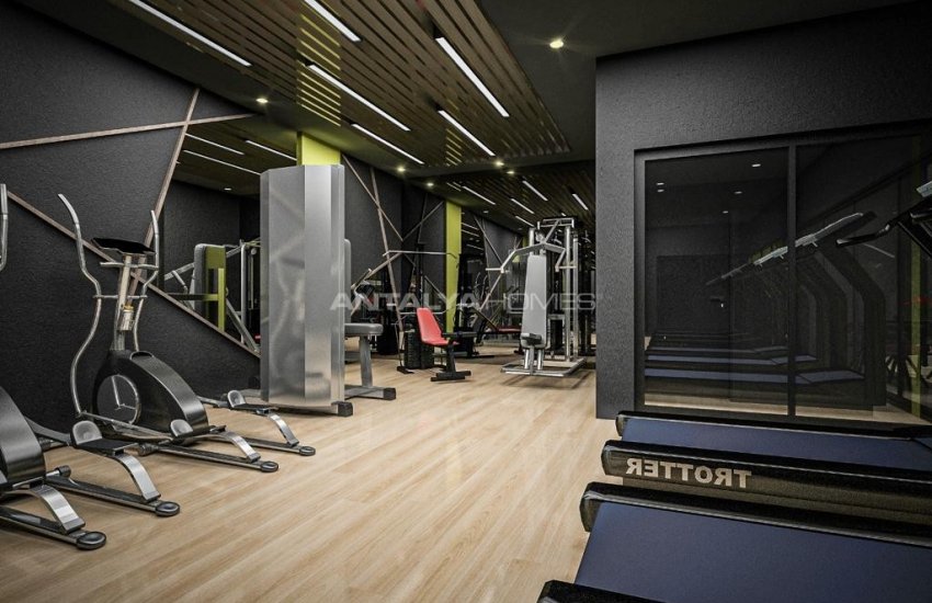 شقق بموقع جيد مطلة على البحر مع حوض سباحة في ألانيا 8